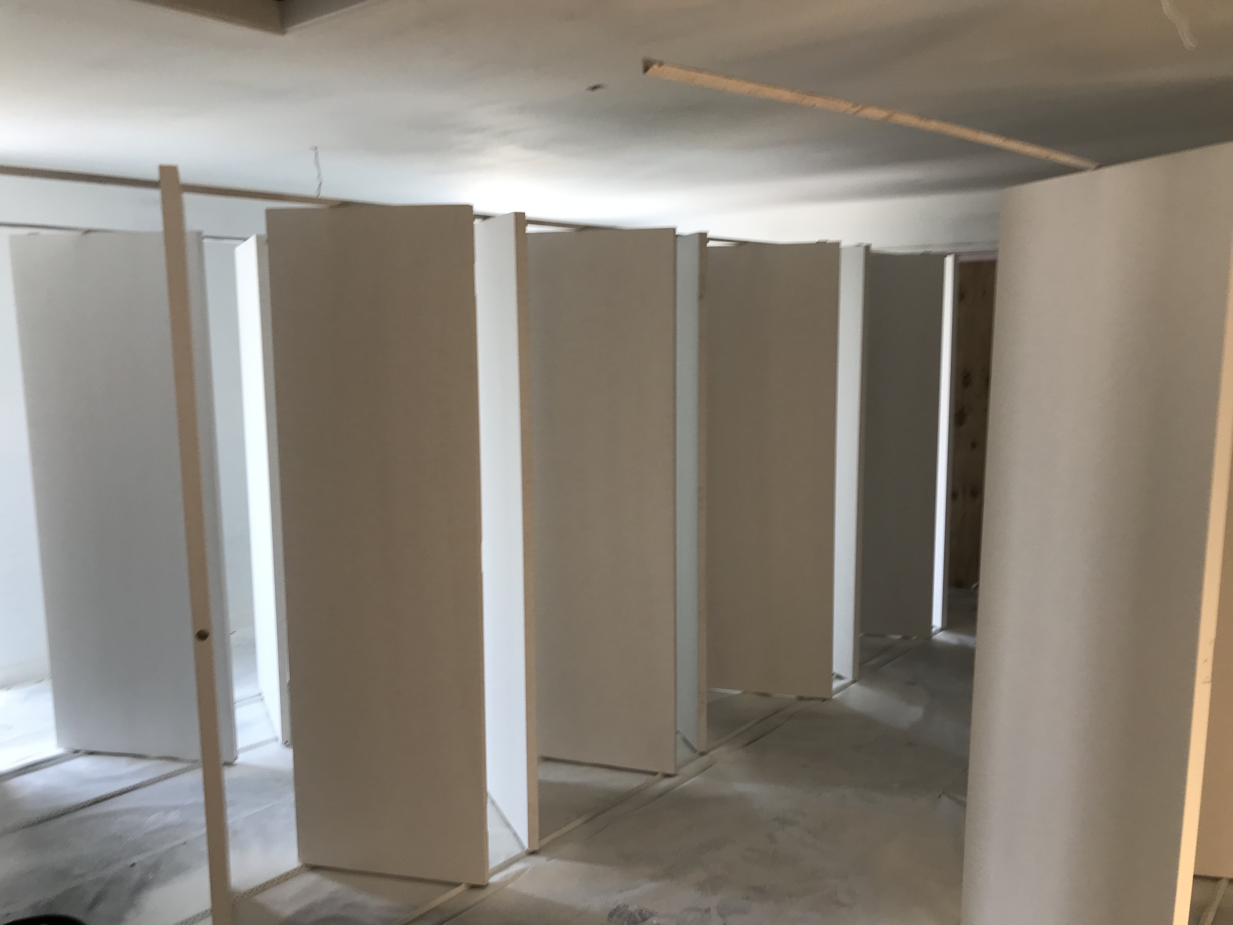 new home Interior painting and preparation by Fletcher Painting Ltd